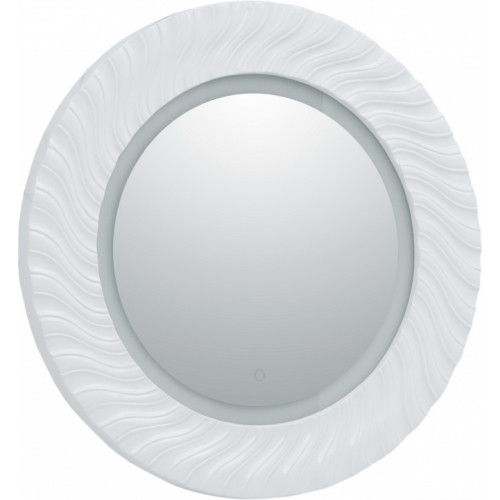 Зеркало Aquanet Милан 80 белое LED