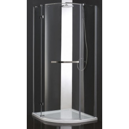 Cezares Душевой уголок BERGAMO-W-RH-1-120/100-ARCO-C-Cr-L-IV
