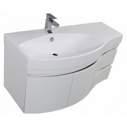 Aquanet Тумба с раковиной Опера 2-115 L белая (169613)