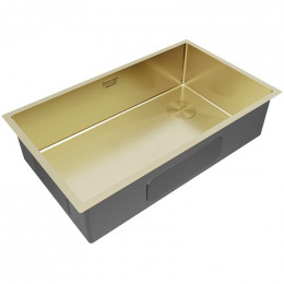 Мойка для кухни Paulmark Next-Skew Uni PM887444-LG 74 светлое золото