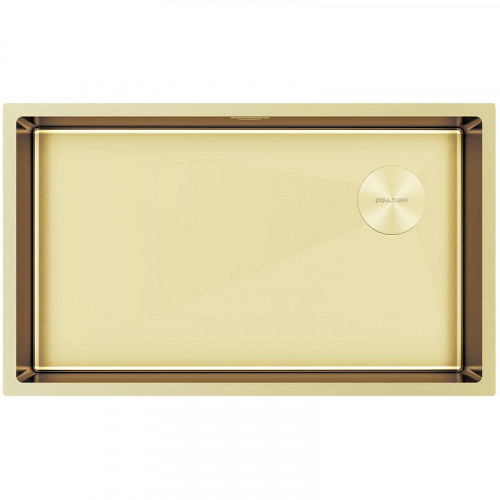 Мойка для кухни Paulmark Next-Skew Uni PM887444-LG 74 светлое золото