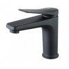 Смеситель для раковины Lemark Bronx LM3706BL черный матовый