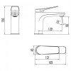 Смеситель для раковины Lemark Bronx LM3706BL черный матовый