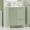Brevita Тумба с раковиной Risacca Pistachio 70 фисташковый