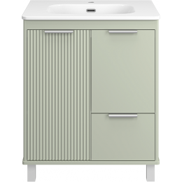 Brevita Тумба с раковиной Risacca Pistachio 70 фисташковый