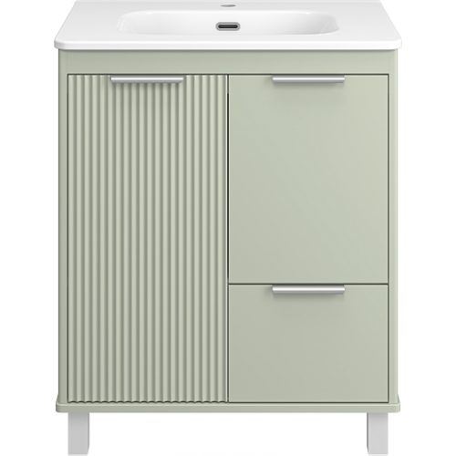 Brevita Тумба с раковиной Risacca Pistachio 70 фисташковый