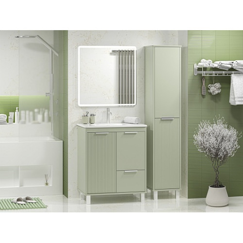 Brevita Тумба с раковиной Risacca Pistachio 70 фисташковый