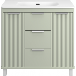 Brevita Тумба с раковиной Risacca Pistachio 90 фисташковый