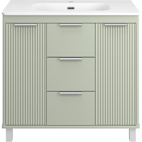 Brevita Тумба с раковиной Risacca Pistachio 90 фисташковый