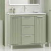 Brevita Тумба с раковиной Risacca Pistachio 90 фисташковый
