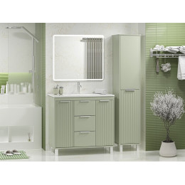 Brevita Тумба с раковиной Risacca Pistachio 90 фисташковый