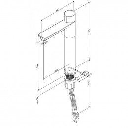 Смеситель для раковины Am.Pm X-Joy F85A92500 хром