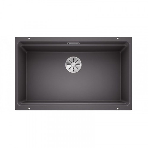 Кухонная мойка Blanco Etagon 700-U Silgranit, темная скала