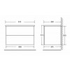 BelBagno Мебель для ванной ETNA 800 Rovere Moro