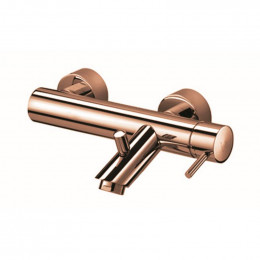 Смеситель для ванны Paffoni Light LIG022ROSE золото розовое