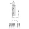 Комплект кронштейнов Zehnder Charleston 2 х SMB2T белый (арт. 173511)