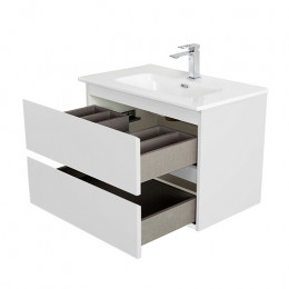 BelBagno Тумба с раковиной Kraft 39-60 подвесная Bianco Opaco с раковиной BB600/390ETL