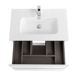 BelBagno Тумба с раковиной Kraft 39-60 подвесная Bianco Opaco с раковиной BB600/390ETL