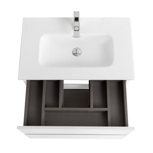 BelBagno Тумба с раковиной Kraft 39-60 подвесная Bianco Opaco с раковиной BB600/390ETL