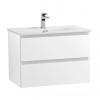 BelBagno Тумба с раковиной Kraft 39-60 подвесная Bianco Opaco с раковиной BB600/390ETL