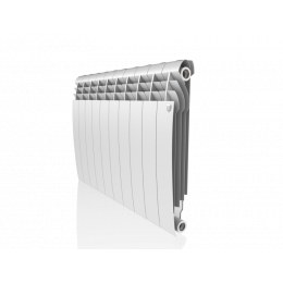 Радиатор биметаллический Royal Thermo BiLiner 500 Bianco Traffico 10 секций, боковое подключение
