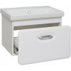 Runo Мебель для ванной Капри 50 подвесная белая