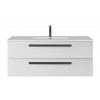 BelBagno Мебель для ванной Eco Cer-N 120 CZR-8095-120 bianco opaco ручки чёрные