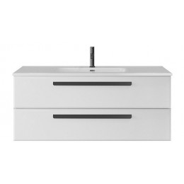 BelBagno Мебель для ванной Eco Cer-N 120 CZR-8095-120 bianco opaco ручки чёрные