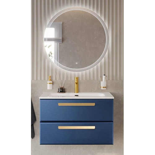 BelBagno Мебель для ванной Eco Cer-N 80 CZR-8073-80 sapfiro ручки сатиновое золото