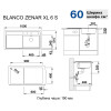 Мойка Blanco Zenar XL 6S 523973 c клапаном-автоматом InFino кофе