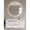 BelBagno Мебель для ванной Eco Cer-N 120-1 L bianco lucido CZR-8095-120-L ручки серые