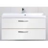 BelBagno Тумба с раковиной AURORA 1000 Bianco Lucido, ручки хром