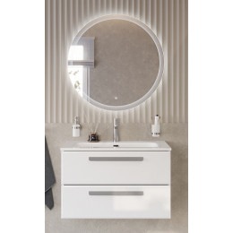 BelBagno Мебель для ванной Eco Cer-N 80 CZR-8073-80 bianco opaco ручки серые