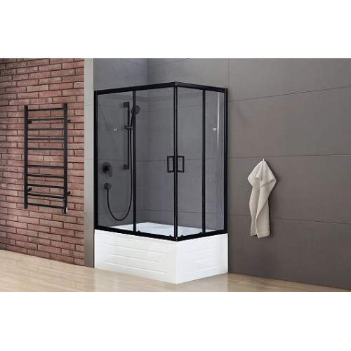 Royal Bath Душевой уголок RB 8100BP-T-BL 100х80х200 L