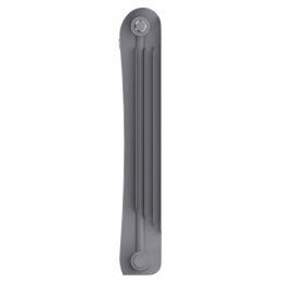 Радиатор биметаллический Royal Thermo Infinity 300 Silver Satin 8 секций, боковое подключение