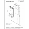 Бриклаер Мебель для ванной Чили 55 цемент
