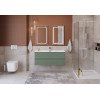 BelBagno Тумба с раковиной Kraft 120 подвесная Еловый матовый с раковиной BB-8099-120