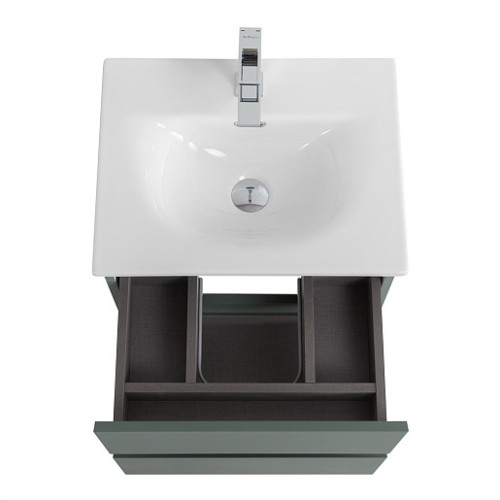 BelBagno Тумба с раковиной Kraft 39-50 подвесная Еловый матовый с раковиной BB-8099-3-50