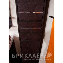 Бриклаер Пенал для ванной Чили 34 венге