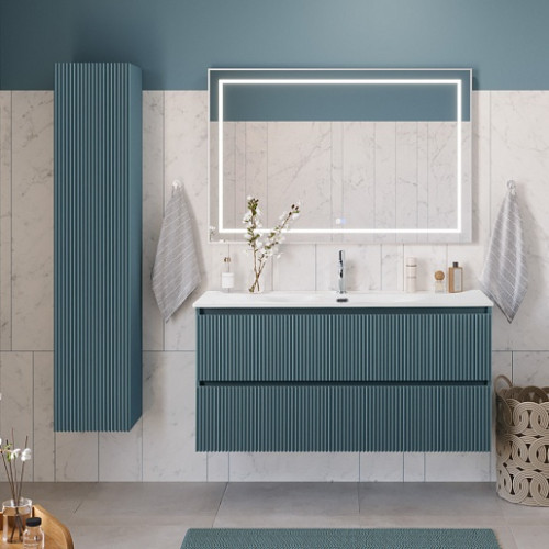 BelBagno Шкаф подвесной UNO 33/160 Голубой Матовый