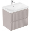 Aquanet Мебель для ванной Джейн 2.0 70 Flash подвесная мокко матовый