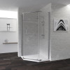 Душевой уголок RGW Passage PA-81 900x900x1950 профиль хром, стекло чистое