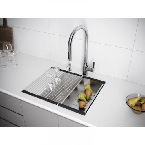 Мойка для кухни Paulmark Lumi UNI-SKEW LU45SK-BE 45.5x44 бежевый
