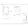 Зеркало LED 051 DESIGN PRO 55