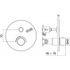 Смеситель для душа Paffoni Compact Box CPM013ST сталь