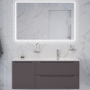 BelBagno Мебель для ванной Etna 120 R подвесная темно-серая матовая