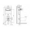 Инсталляция для унитазов BelBagno BB001-120