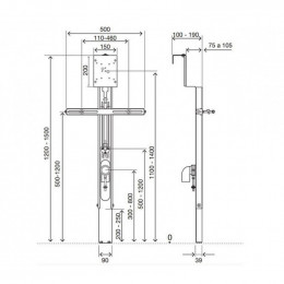 Инсталляция OLI Eco Urinal 879116