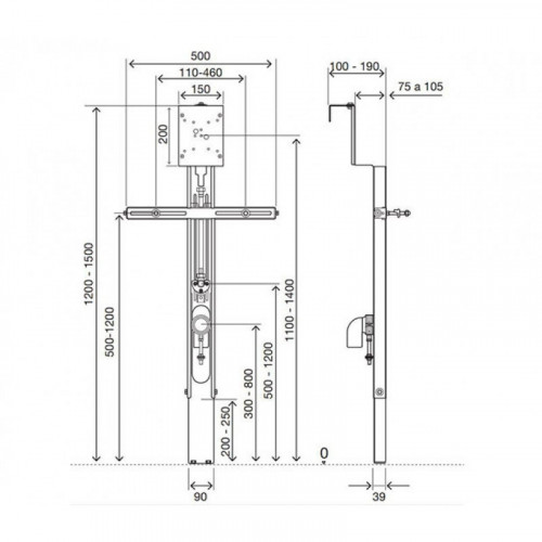 Инсталляция OLI Eco Urinal 879116
