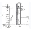 Инсталляция для унитаза Oli Quadra 280490m Sanitarblock, механическая